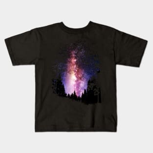 Night Sky2 Kids T-Shirt